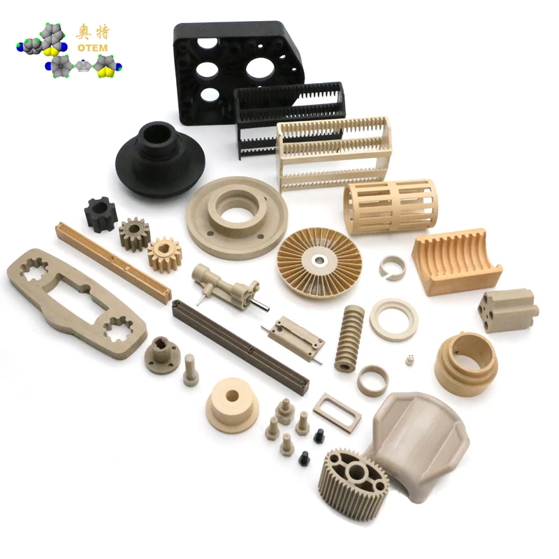 Peek Parts Peek Product Peek  Injection Moulding Engineering Plastic Products Machined Parts