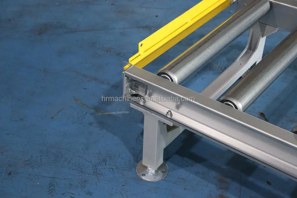 Hongrui Customized Automatic Spare Parts Roller Conveyor Line For Flat Transmission factory