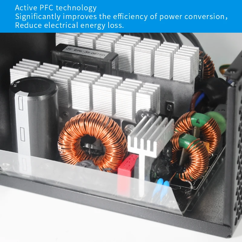 SNOWMAN ATX 700W PSU 80 PLUS ブロンズ電源供給ユニット 3年保証