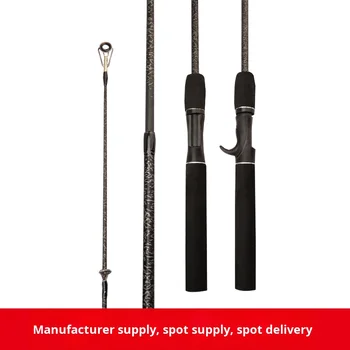 Heavy Glass Fiber Lure Rod for Splicing Rod Stainless Steel Guides Medium Fast Action Wholesale – Rod – view 3