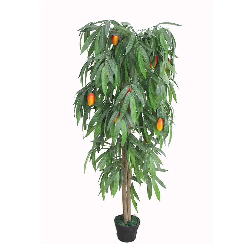 Hot Selling Decorative New Artificial Customized mango Fruits Tree