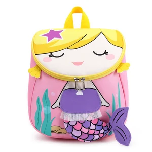 Custom Bolso Escolar Para Ninos Mochilas Mermaid Child Girls Kids School Bag Backpack