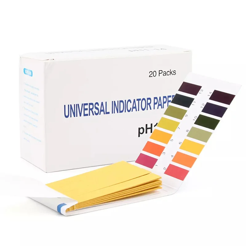 PATIKIL Tiras De PH 6.4-8.0: 2 Paquetes (80 Unidades) Papel Tornasol Para Agua, Suelo Y Piscinas