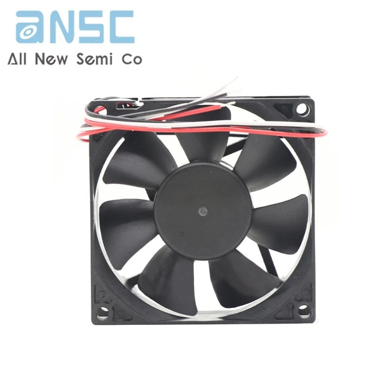 Original Axial flow fan  AD08012HX257304  80*80*25mm 12V  0.18A Ventilation and refrigeration Bearing cooling fan