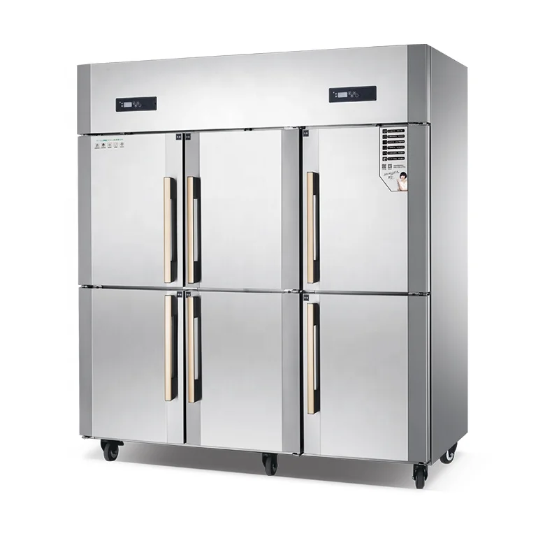 Custom Logo One-Stop Service Deep Blast Freezer Tray Half Stainless Steel Commercial Refrigerator Single-Temperature