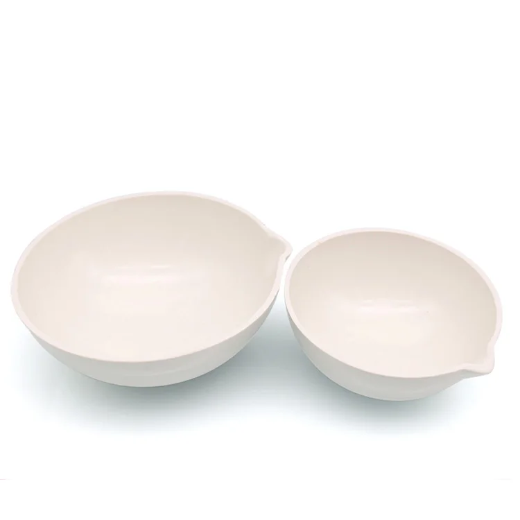Tiandi Lab 50ml Ceramic Porcelain Evaporating Dish With Pouring Lid