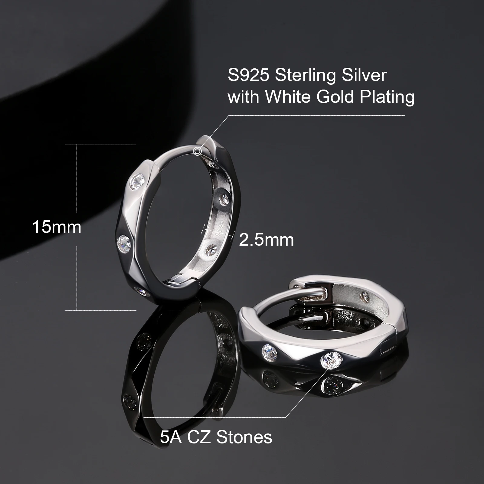 Orecchini in argento da uomo - Orecchini a cerchio da uomo in argento sterling 925 da 12 mm - Cerchi da uomo - Set di orecchini - Orecchini da uomo - Di Twistedpendant - Italia Orecchini in argento da uomo - Orecchini a cerchio da uomo in argento sterling 925 da 12 mm - Cerchi da uomo - Set di orecchini - Orecchini da uomo - Di Twistedpendant - Italia