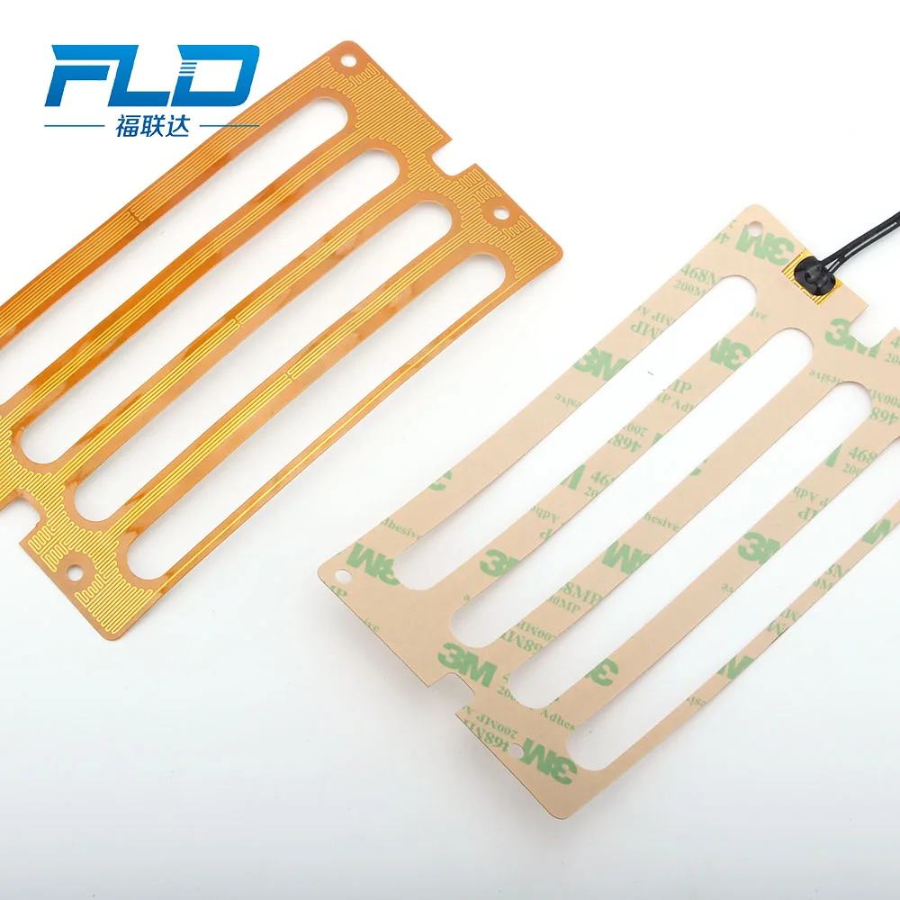 Customizable Flexible Polyimide Heater Beauty Instrument Export Korea Special Electric Heat Film Battery Heater Made Silicone