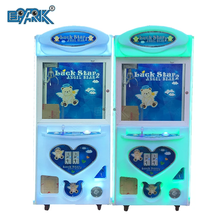 Factory Wholesale Coin Operated Prize Vending Game Machine for Sale Arcade Led Candy Crane Toy Claw Machine Malaysia