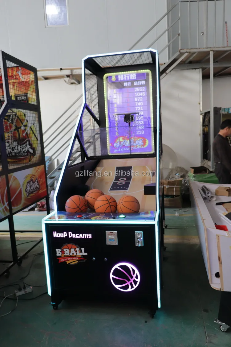 Hoop Rings Arcade Basketball Arcade Factory - Wholesale Coin Operated Hoop Game