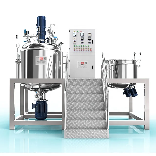 Shampoo Mixer Emulsifying Mixer Sus 316L Lotion Face Cream Cosmetic Cream Mixer Emulsifying Equipment