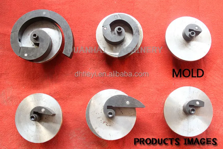 DH-DW16E Manual Metal Scroll Bender Wrought Iron Scroll Bending Machine