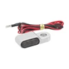 Chrome Plated Housing, 3 LEDs, Smoke Lens