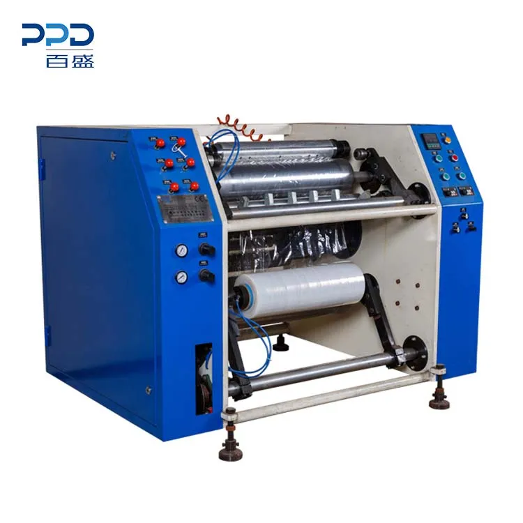 User Friendly Semi Auto Pre Stretch Film Pallet Film Rewinder