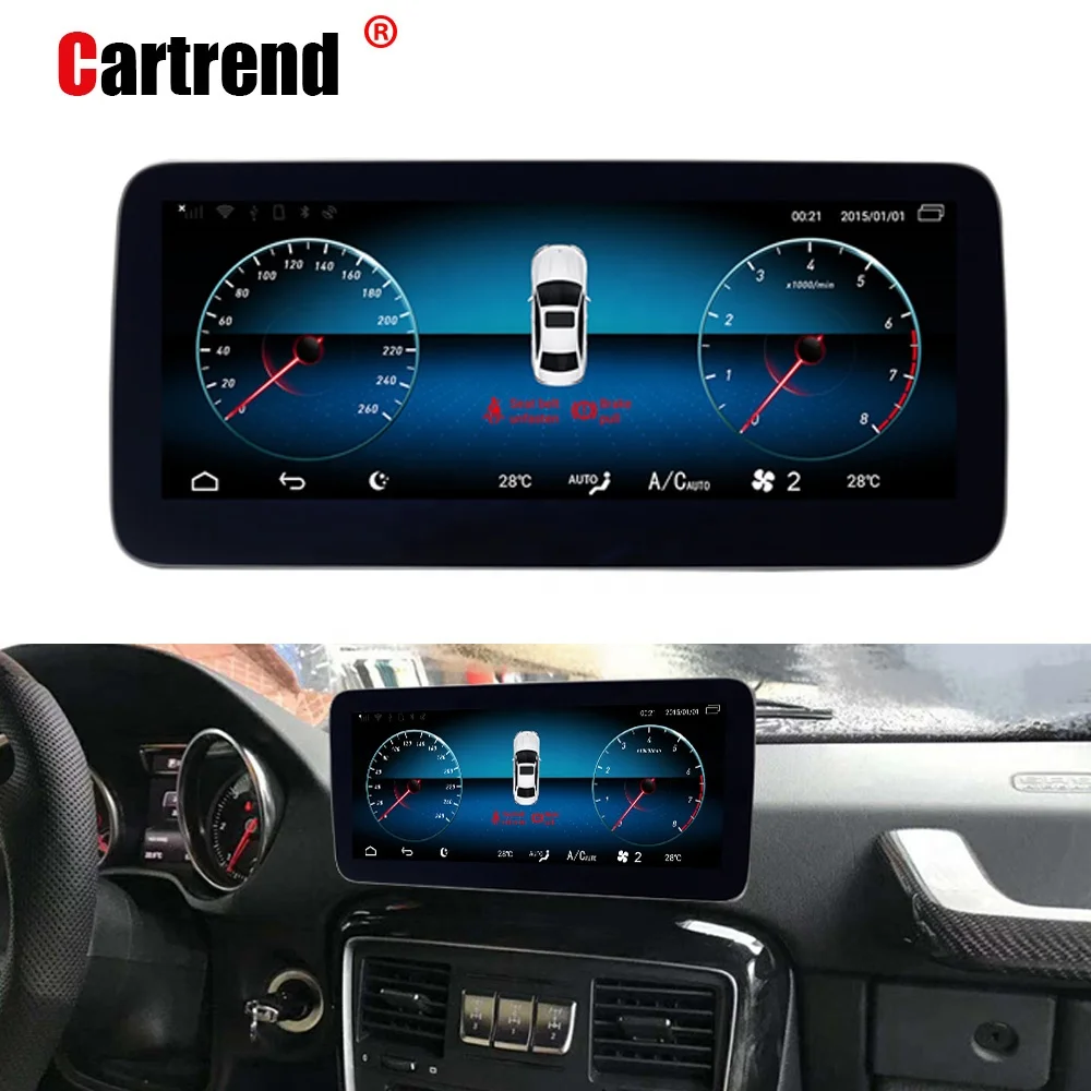 New Design W176 Android Multimedia W118 Screen X156 Display W463 Monitor With Free 3rd Party APPs