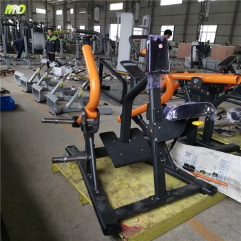 【引き取り】スタンディング　チェストプレス 衰退チェストプレスジム機器ウェイトプレート搭載マシンスタンディング