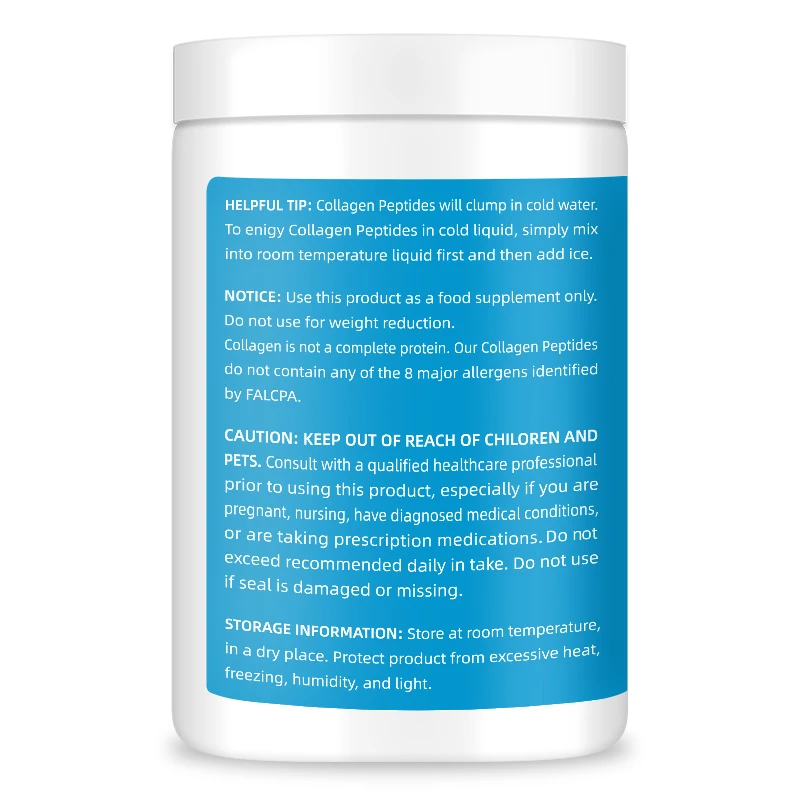 Dietary Supplement Maximum Absorption Enhancer Fish Multi Collagen Peptide