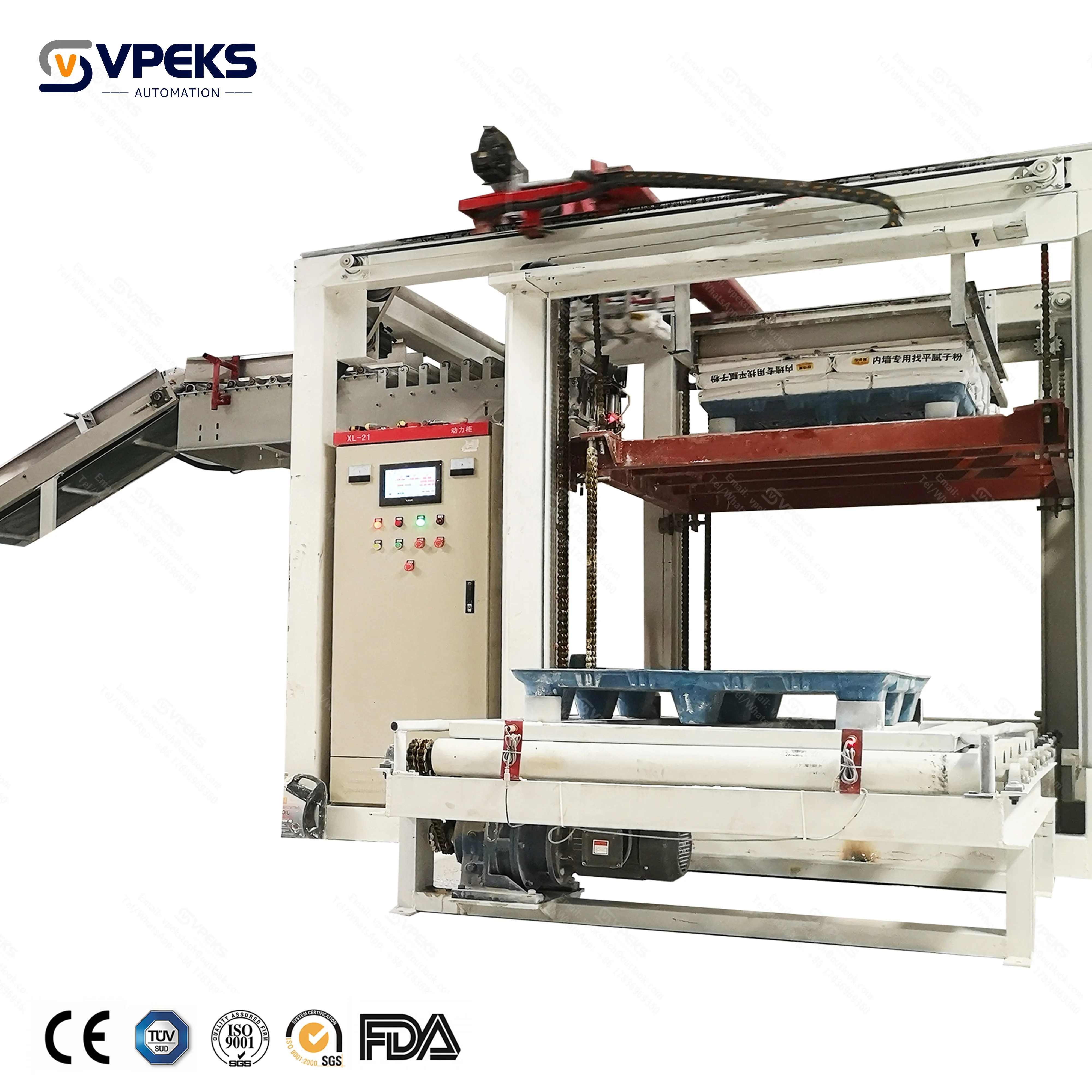 Vpeks Automatic High Levei High Speed Palletizer With Gripper High ...