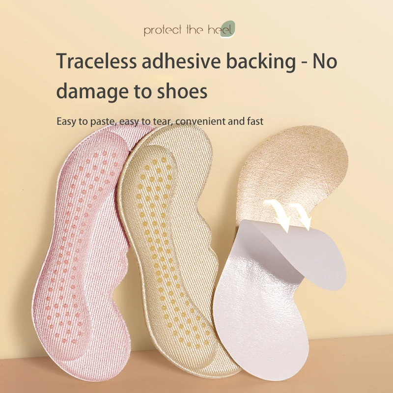 Anti-Blister Heel Stickers, Soft & Breathable Comfort for High Heels