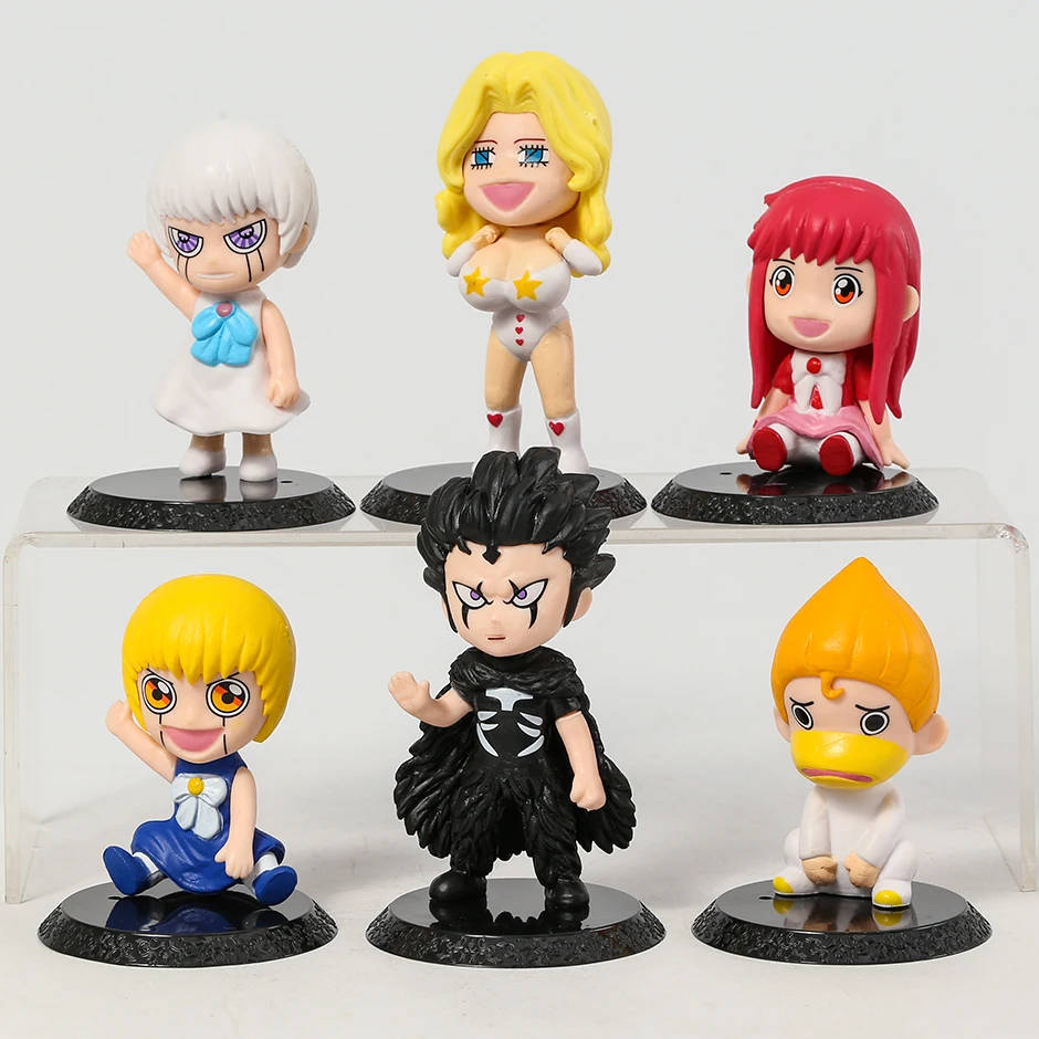 Conjunto de 6PCS /SET Konjiki No Gash Bell Zatch Bell Figura de