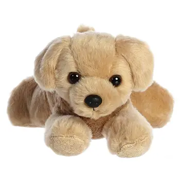 Realistic 8inch Stuffed Animals Cute Golden Dog Kids Sleep Toys Cuddling Partner Plush Toy