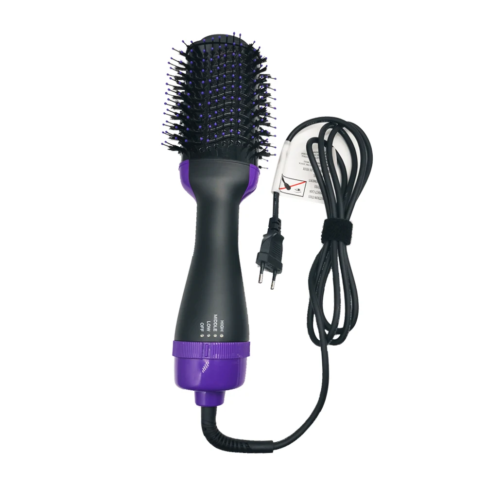 ULELAY hair dryer brush and volumizer 3 in 1 electric hair comb hair styling equipment salon supply 