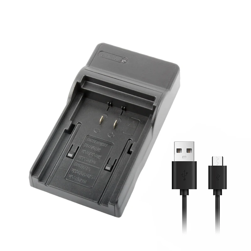 USB Charger for Battery VW-VBD070 CGA-DU07 for VDR M95 M75 M74 M70 M55 M54 M53 M50 M30 M250 D400 D310 D308 D300 D258 Cameras