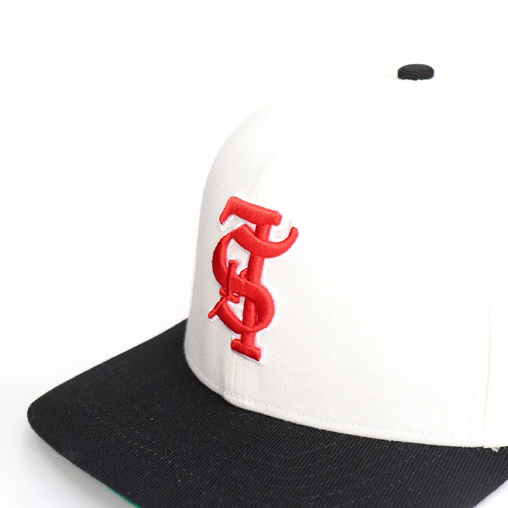Custom 6 Panel 3d Embroidery Logo Acrylic Snapback Caps Curved Brim ...