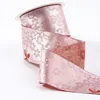 Rosa-2,5 cm, 10 yardas por rollo