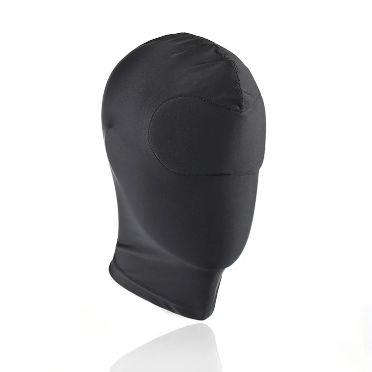 Popular BDSM Black Color Fetish Mask Flirt Sex Love Adult Games Erotic Products Party Bondage Hood Sex Toys for Couples