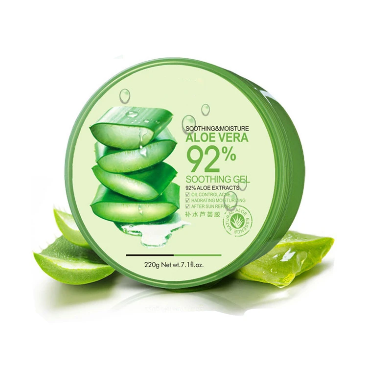 Private Label Organic Aloe Vera Gel - Soothing Moisturizer for All Skin  Types | 220g | GMPC Certified Face Care