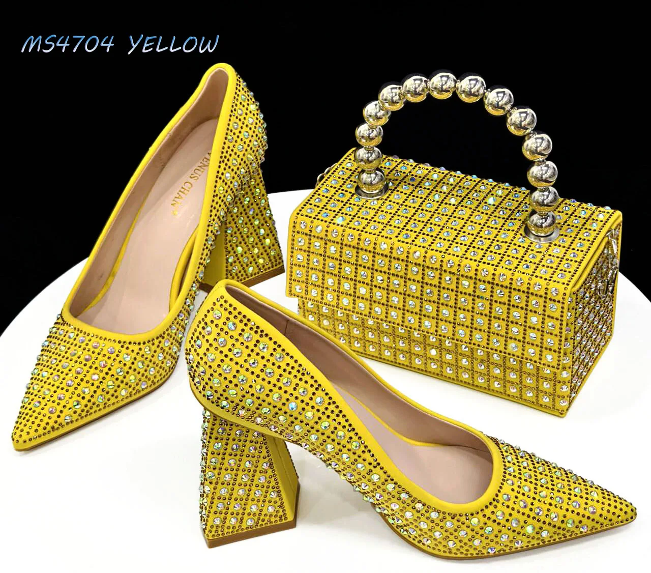 New Styles Shoes and Bag Set - Elegant High Heels and Matching Bag for Women, Stylish and Chic Accessories