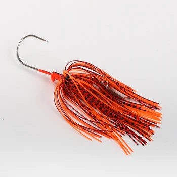 CHEERY Wholesale Blade Bait with Rubber Skirt Buzzbait Fishing Lures Chatter Bait Bladed Jigs Lures – Soft Lure – view 4