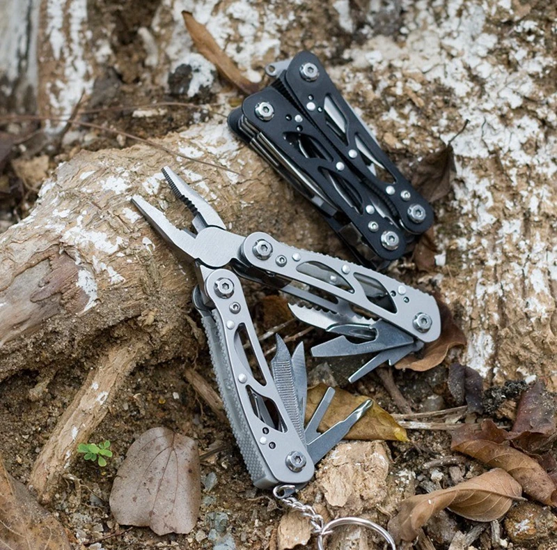 Multifunction Stainless Steel Multi-tool Pocket Knife Pliers Folding Pliers Portable Folding Pliers