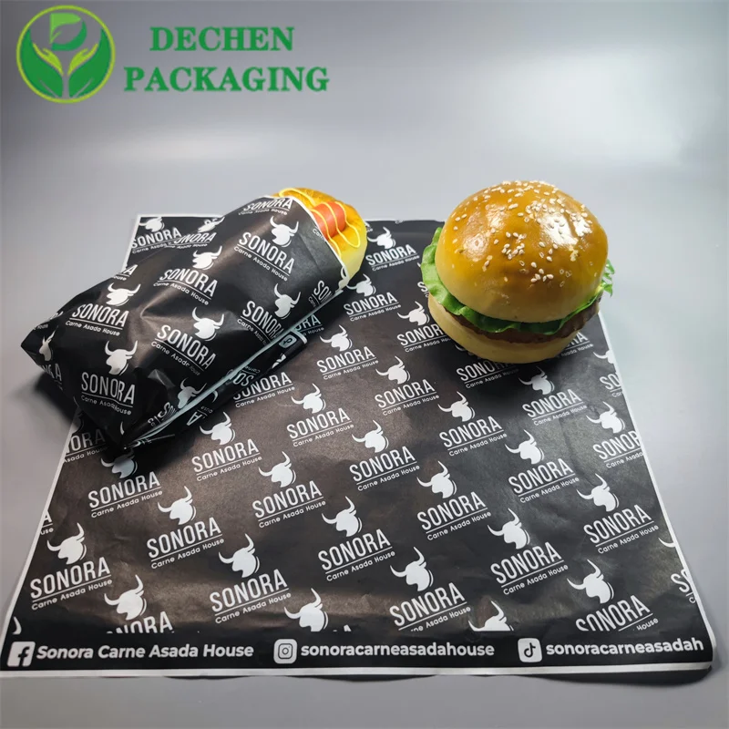 food paper DECHEN PACKAGING bread packaging branded option image