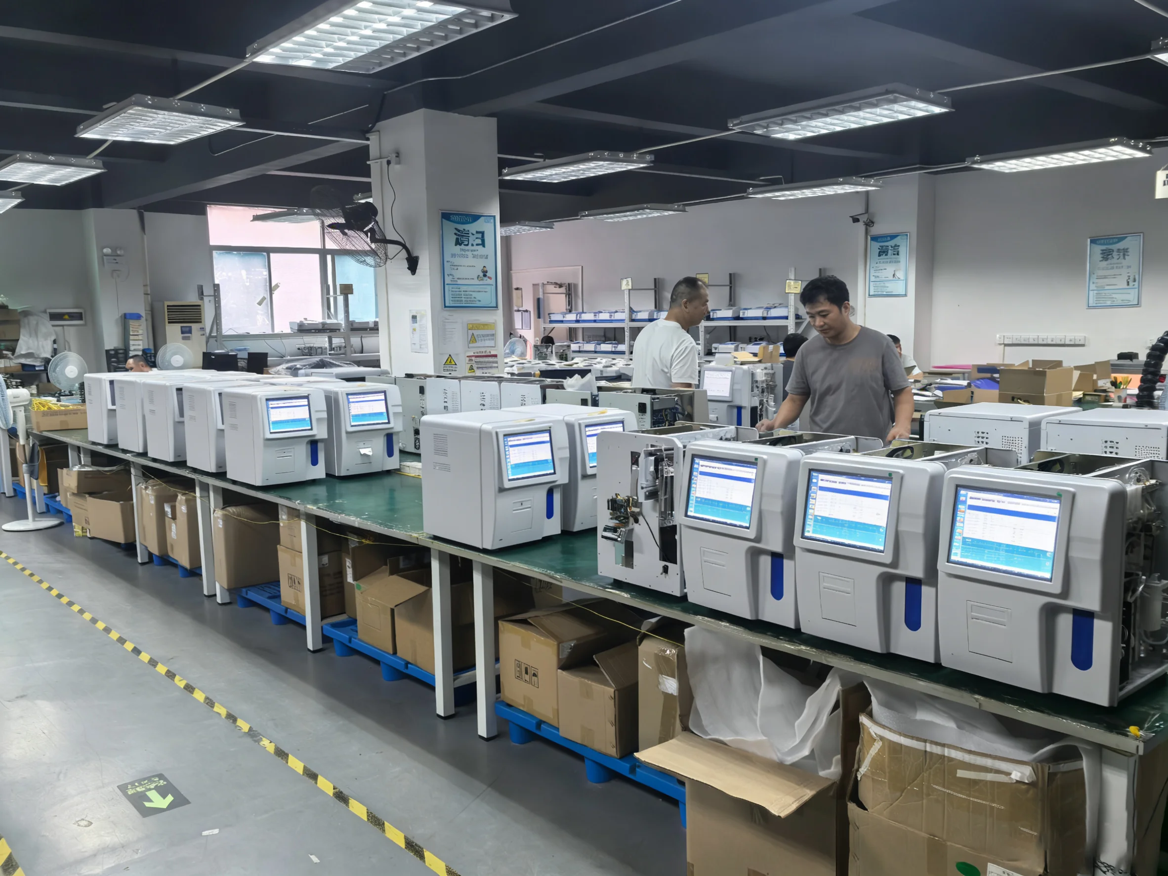 Auto Hematology Analyzer 3-Part Reusable Touchscreen BC Machine for Cats & Dogs with Over 30 Samples/Hour Throughput