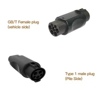 EV Charging Adapter sae j1772 to gbt EV Connectors 32A Single Phase  type1 to gb/t ev adapter