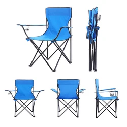 2022 Custom Logo Printing Lightweight Solid Aluminum Frame Beach Director Chair Natural Finish With Oxford Makeup Chair