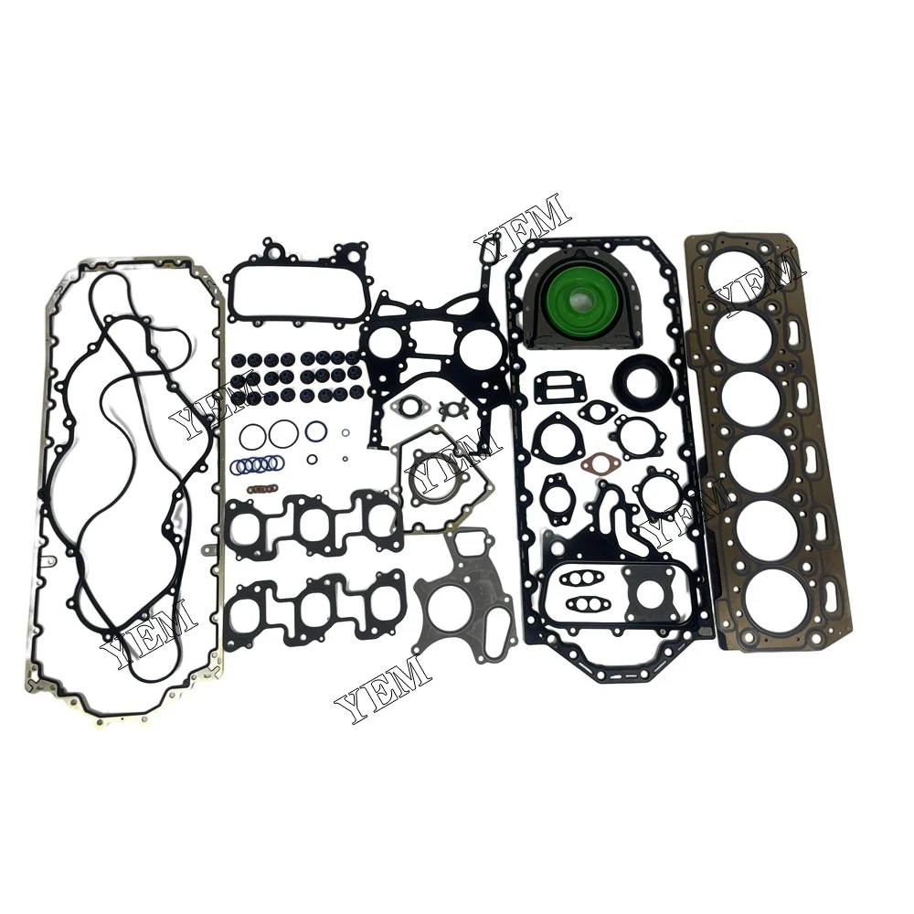 Complete Gasket Kit With Head Gasket Fit for Caterpillar C7.1 Tractor Excavator Spare Parts