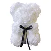 25cm bowknot  bear  White