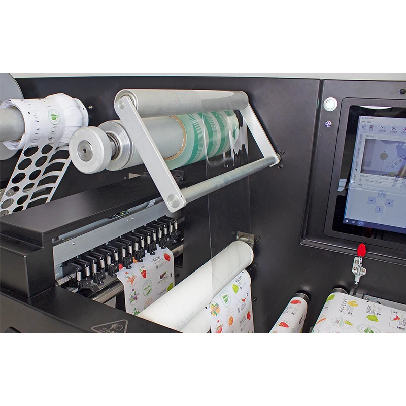 Digital Sticker Print Labels Machine Roll to Roll Label Print Printer Product Color Label Printing Machine for Small Business