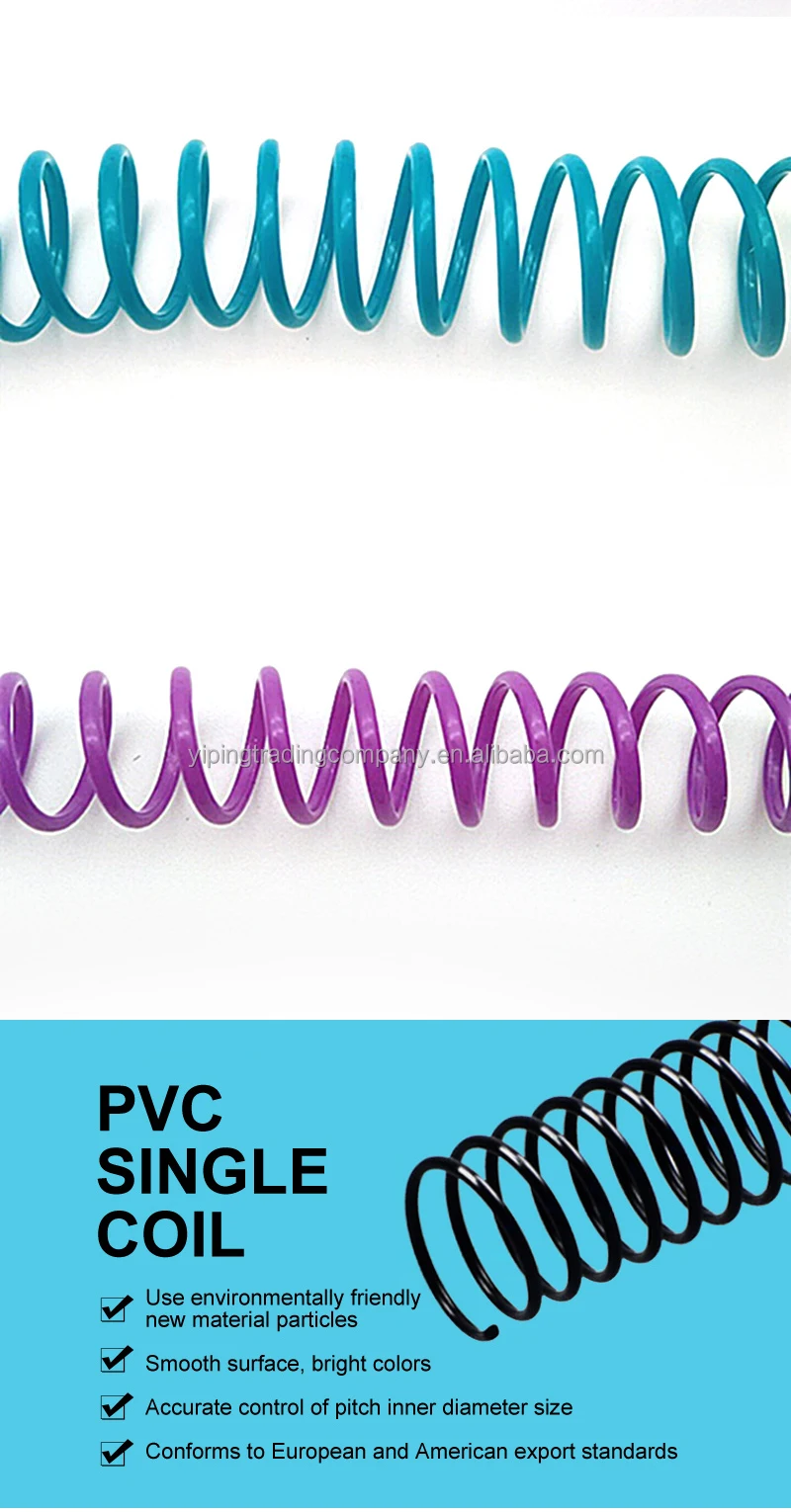 Plastic Spiral For Notebook Spiral Binding Coil Coil Spring Binding A4 46 Buy Plastic Metal