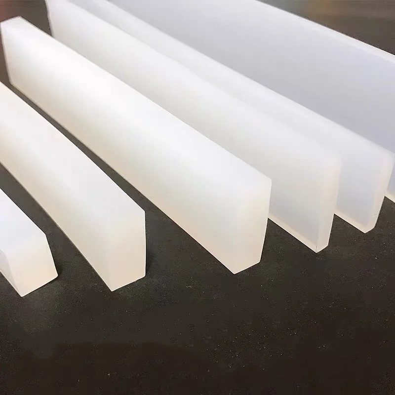 extruded silicone rubber seal strip  Silicone solid sealing strip