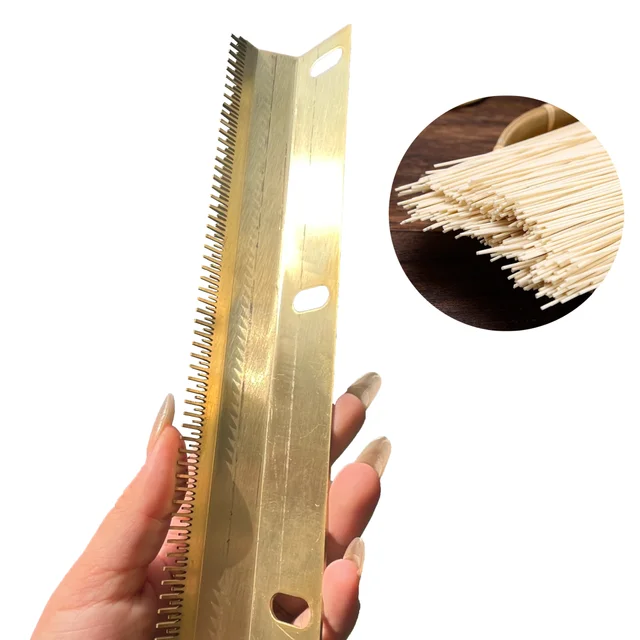 New ODM OEM Direct Sale Food Grade Instant Noodle Copper Comb Accurate Copper Comb for Chow Mein +86 130 5343 7737