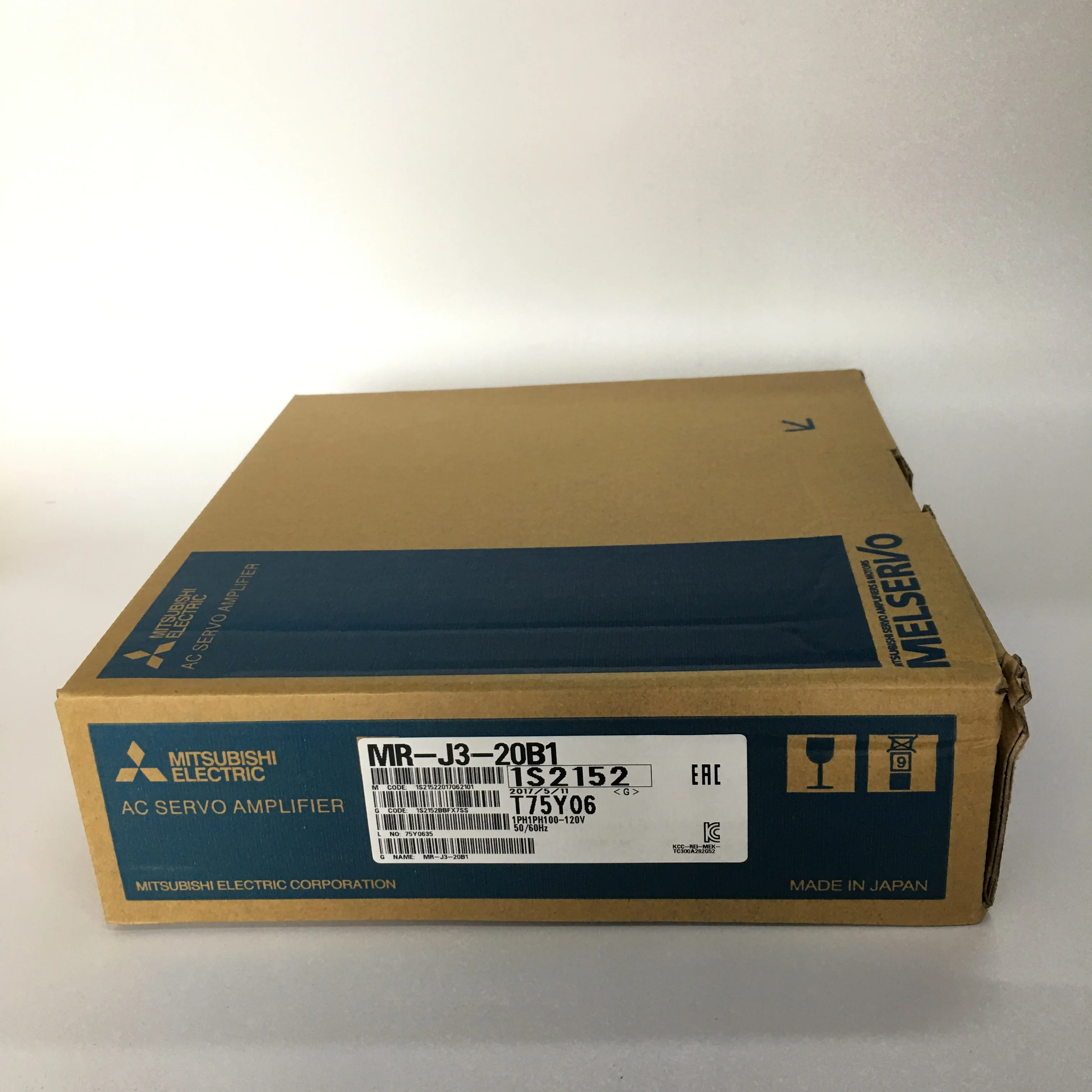 Mitsubishi AC servo amplifier MR-J3-20B1