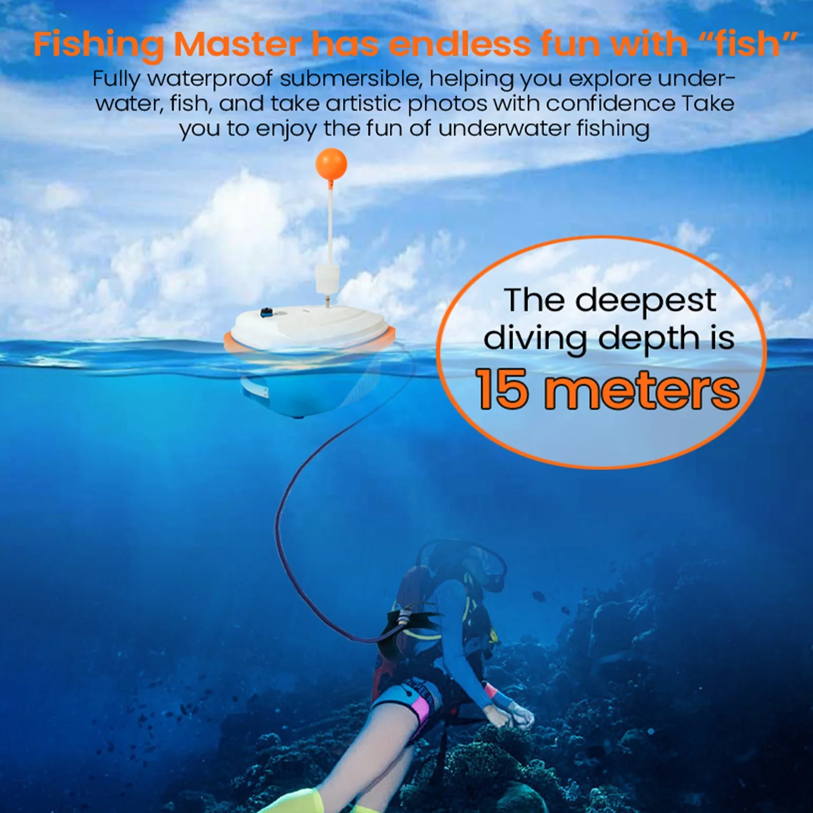 TUXING LY700 High Quality Waterproof Protection Shooting Dive 7Hours Fishing Tankless Air Breathing Ventilator Diving Compressor