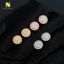 Ready Stock Cheap Price Fine Quality Flower Star moissanite stud earring for women Cluster Moissanite Jewelry GRA Certificate