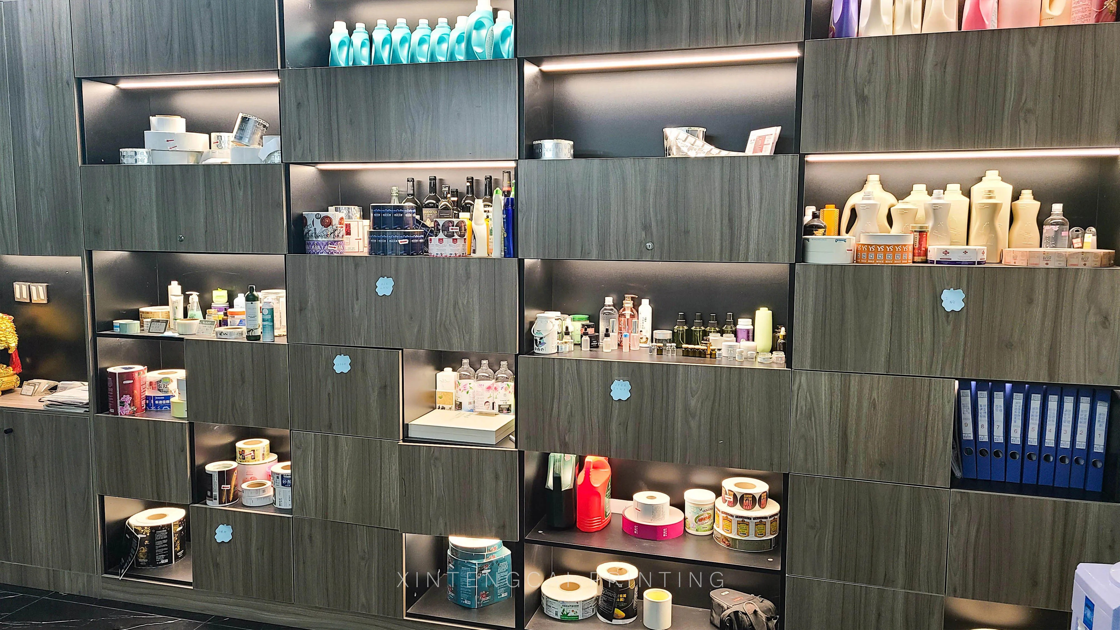 Custom Printed Cosmetic Logo Sticker Waterproof Self Adhesive Vinyl ...