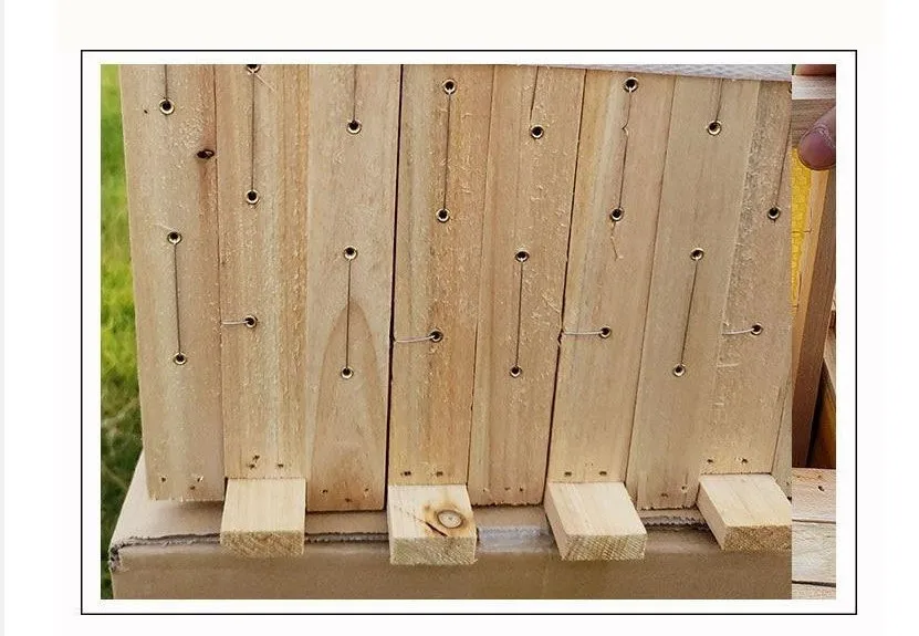 Factory Price Beehive Wooden Frame National Langstroth Honey Medium Wooden Box Hive Bee Frames
