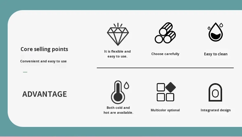 High-Temperature Resistant Silicone Oven Mitts with Pot Handle Clips No-Scalding Grip for Cast Iron Skillets and Frying Pans factory